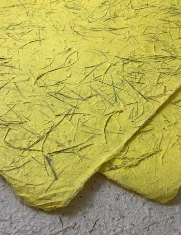 KOZO GIALLA INSERTI VEGETALI