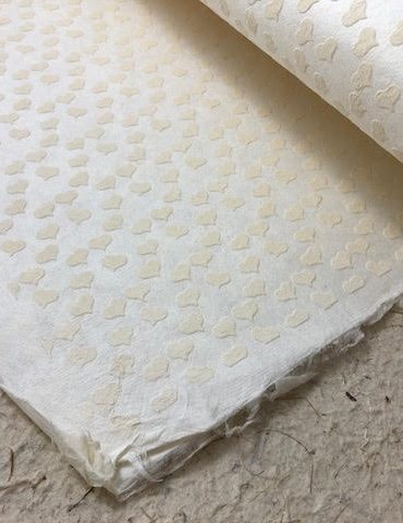 KOZO STAMPA CUORICINI BIANCA
